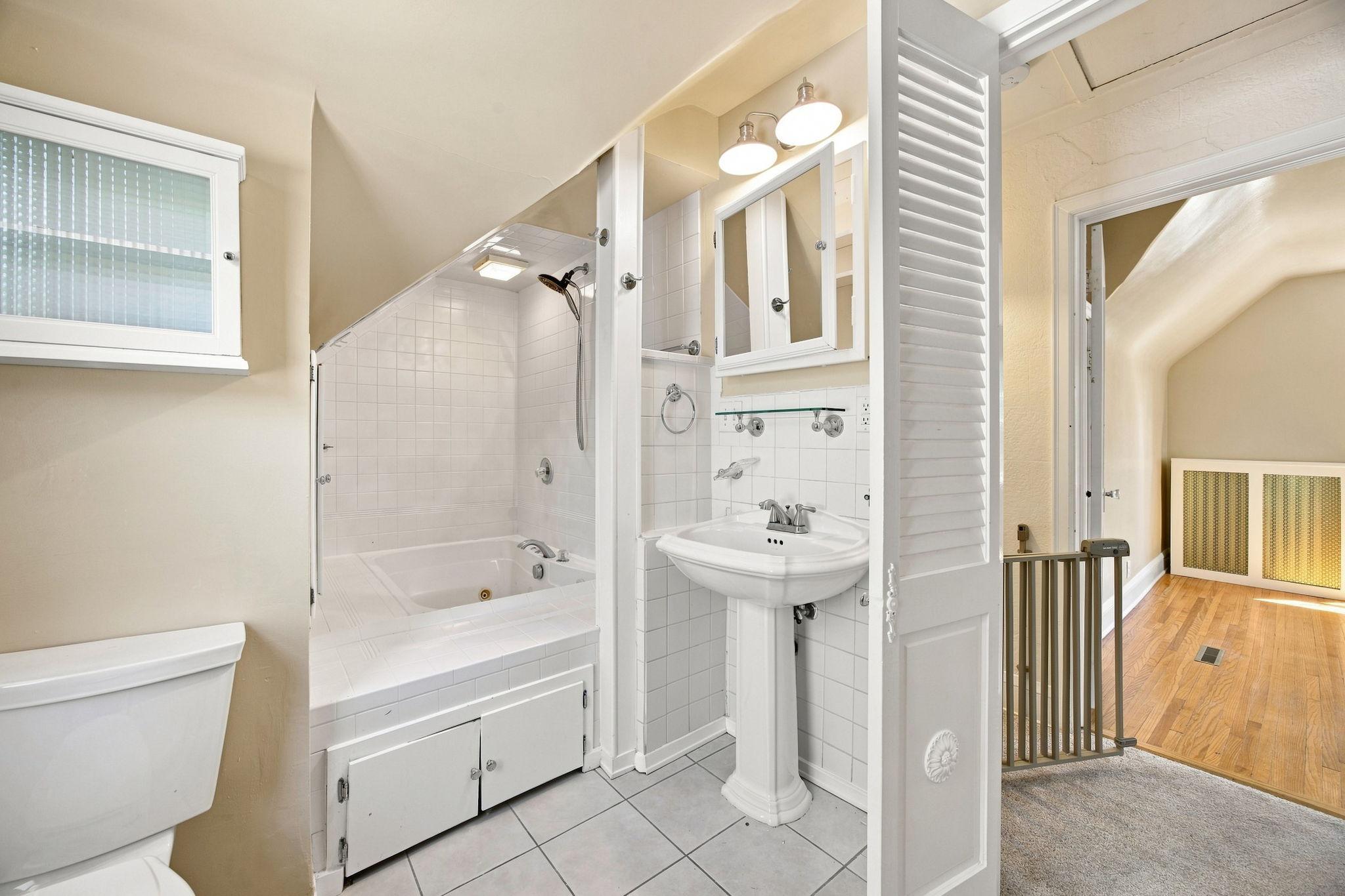 Upstairs bath