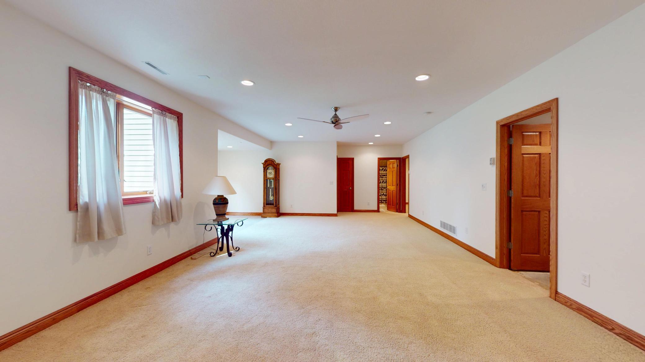 Lower level family room