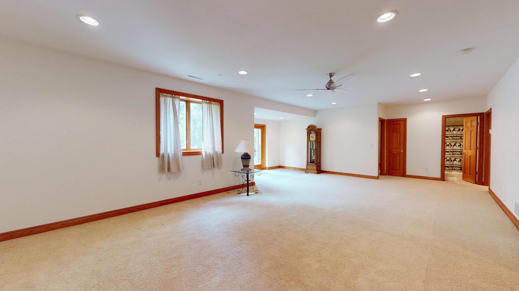Lower family room