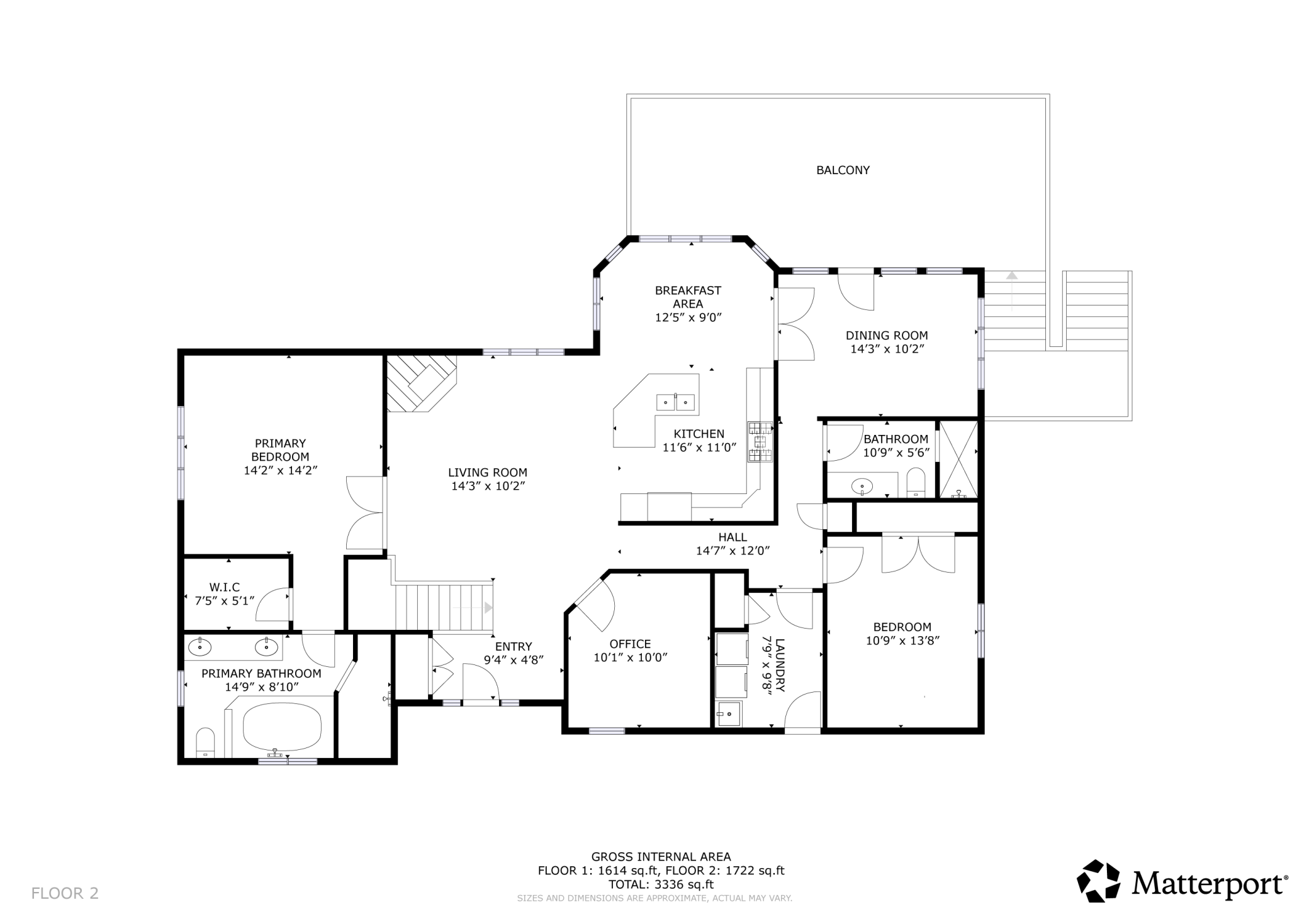 Floor plan main level