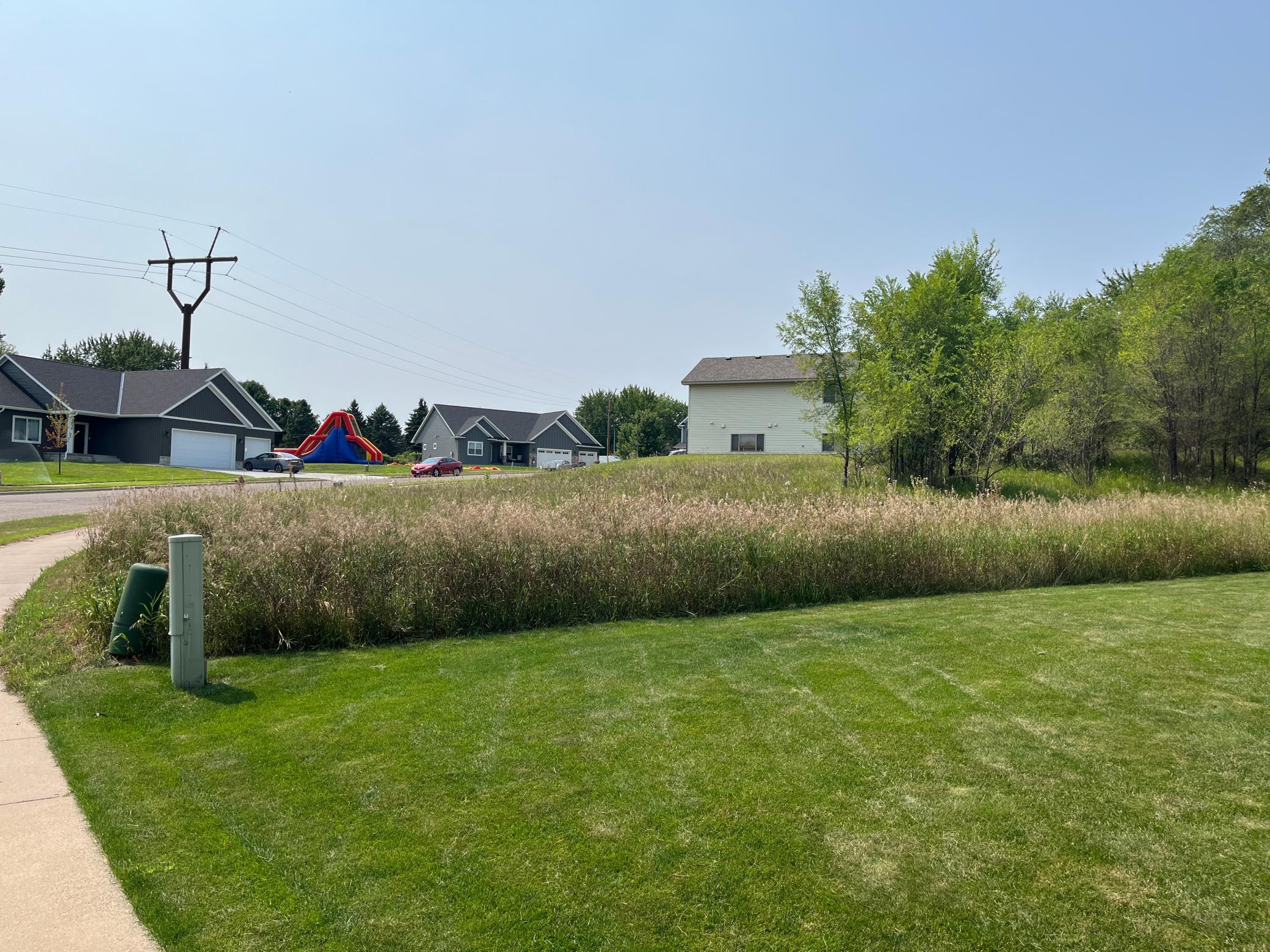 Neighbors had a blowup slide for the kids. Families love this neighborhood!