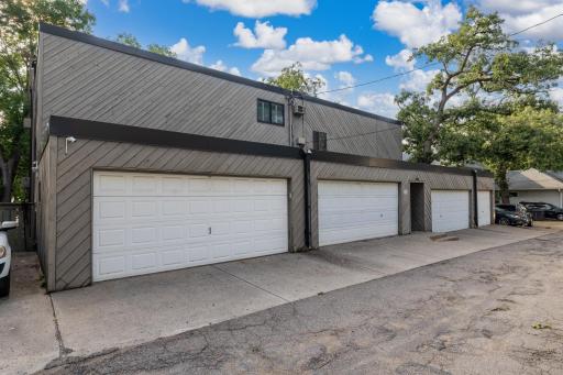 A designated garage does come with the unit.
