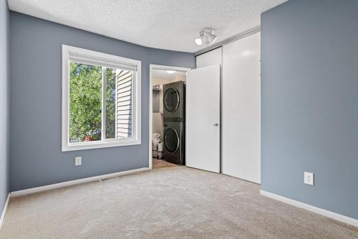 Third bedroom with in-unit laundry room