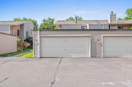Private Two-Car Garage directly behind unit.