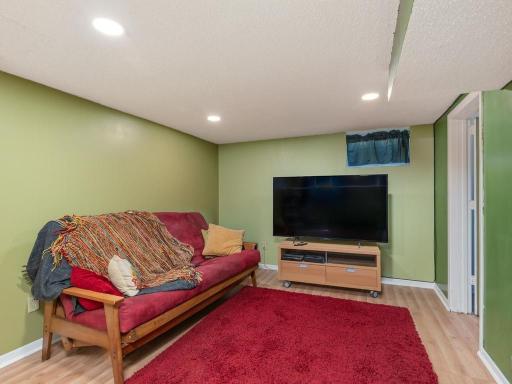 Lower-level family room!