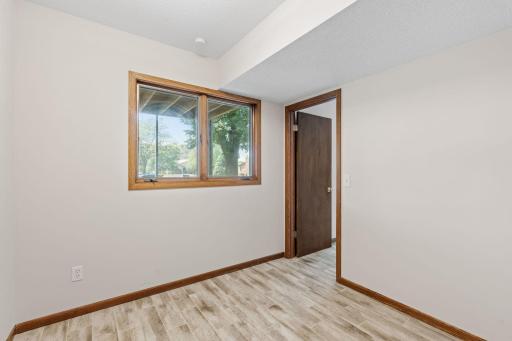 The third bedroom with a large closet...