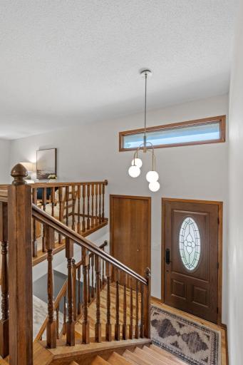 Step inside the foyer, equipped with ample space and coat closet!