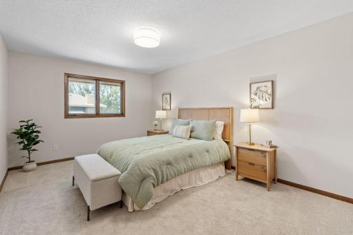 Welcome to the oversized primary bedroom!