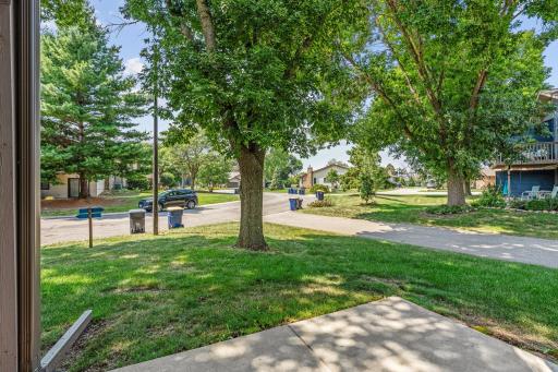 The rear green space is fantastic.