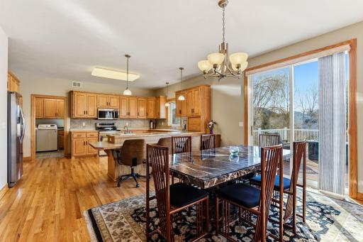 Kitchen layout designed for effortless living.