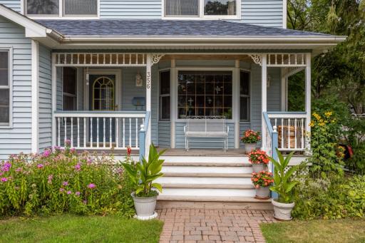 Great porch for lemonade sipping