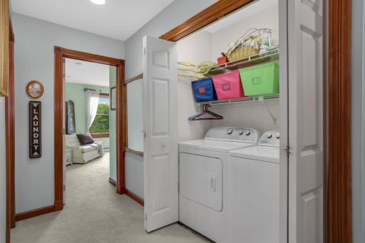 Handy 2nd floor laundry