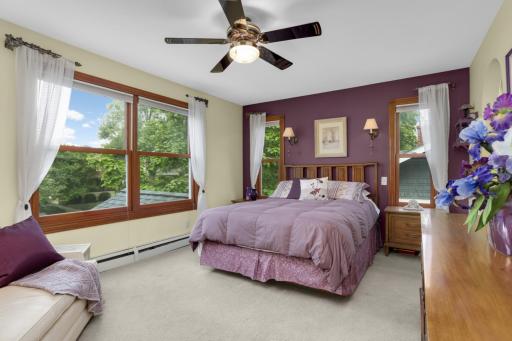 Owner's suite complete with walk-in closet and 3/4 bath with dual vanity