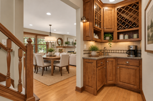 Quaint butlers pantry