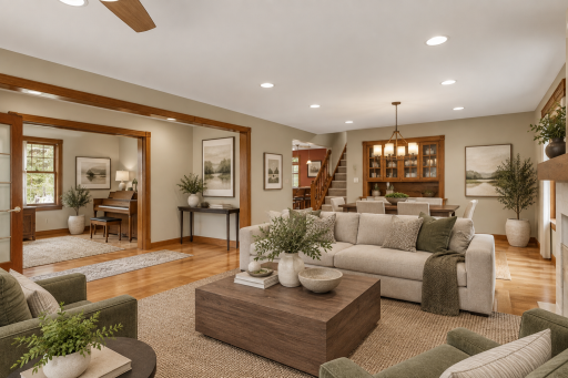Gorgeous hardwood floors