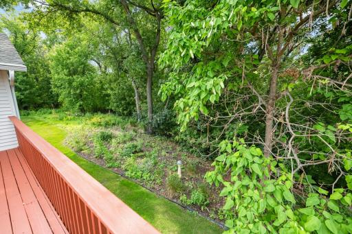Stunning views from deck