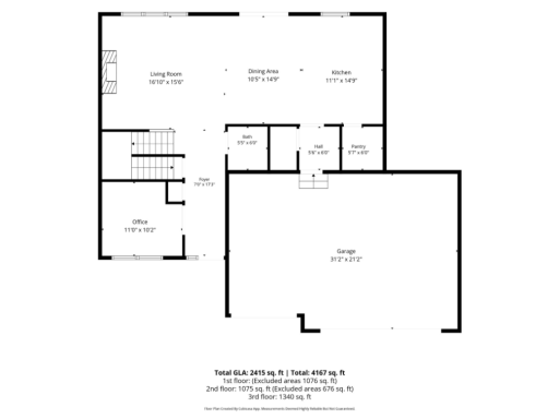 Main Level Floor Plan
