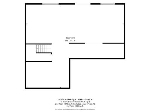 Lower Level Floor Plan