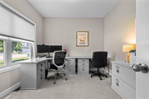 Home office or flex space on the main level