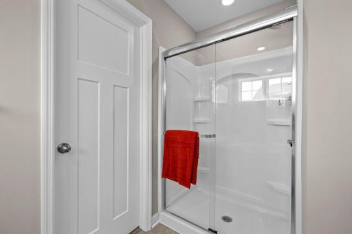 separate shower in the primary bath
