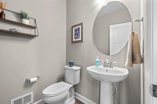 Mainfloor powder room