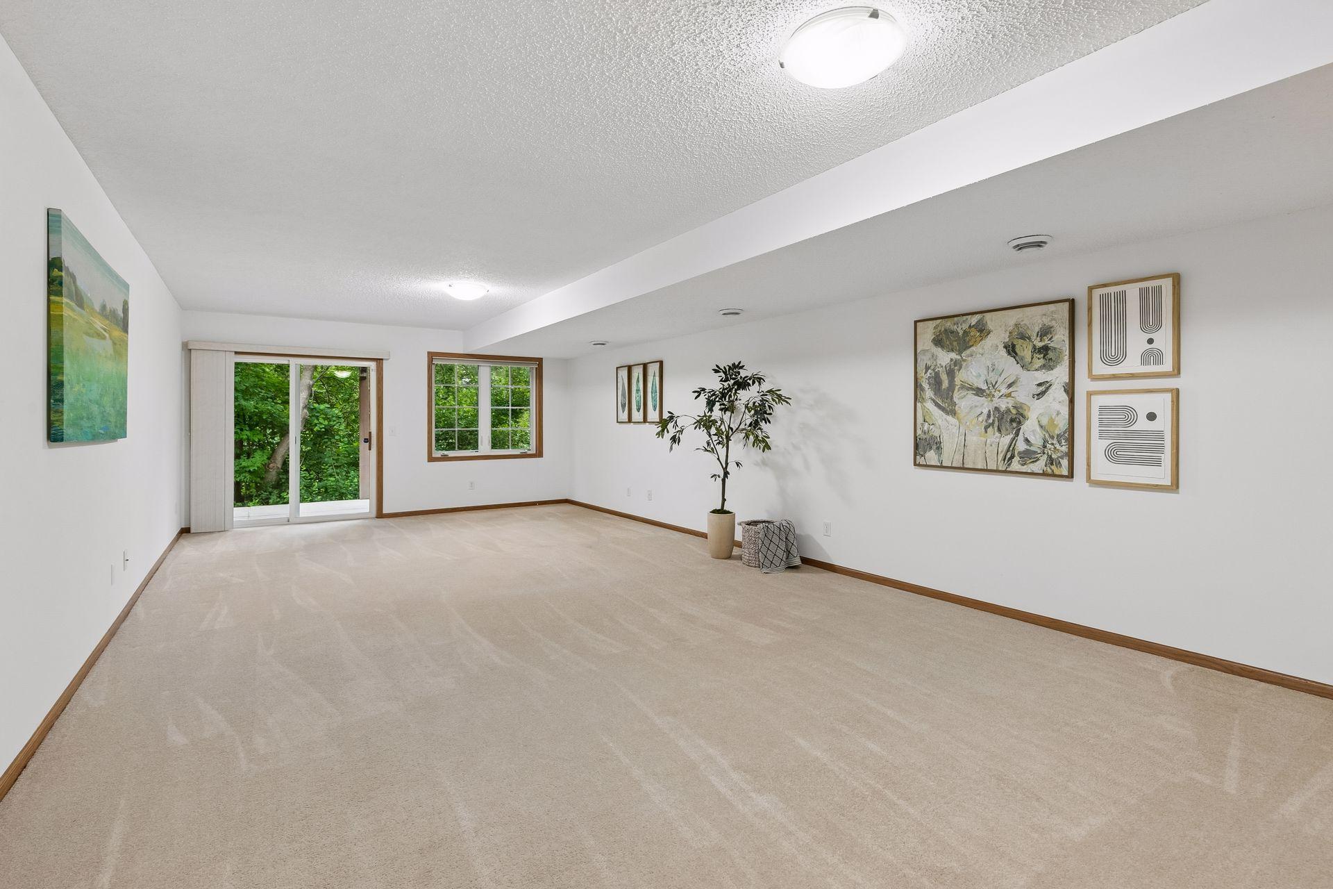 Walkout Family Room