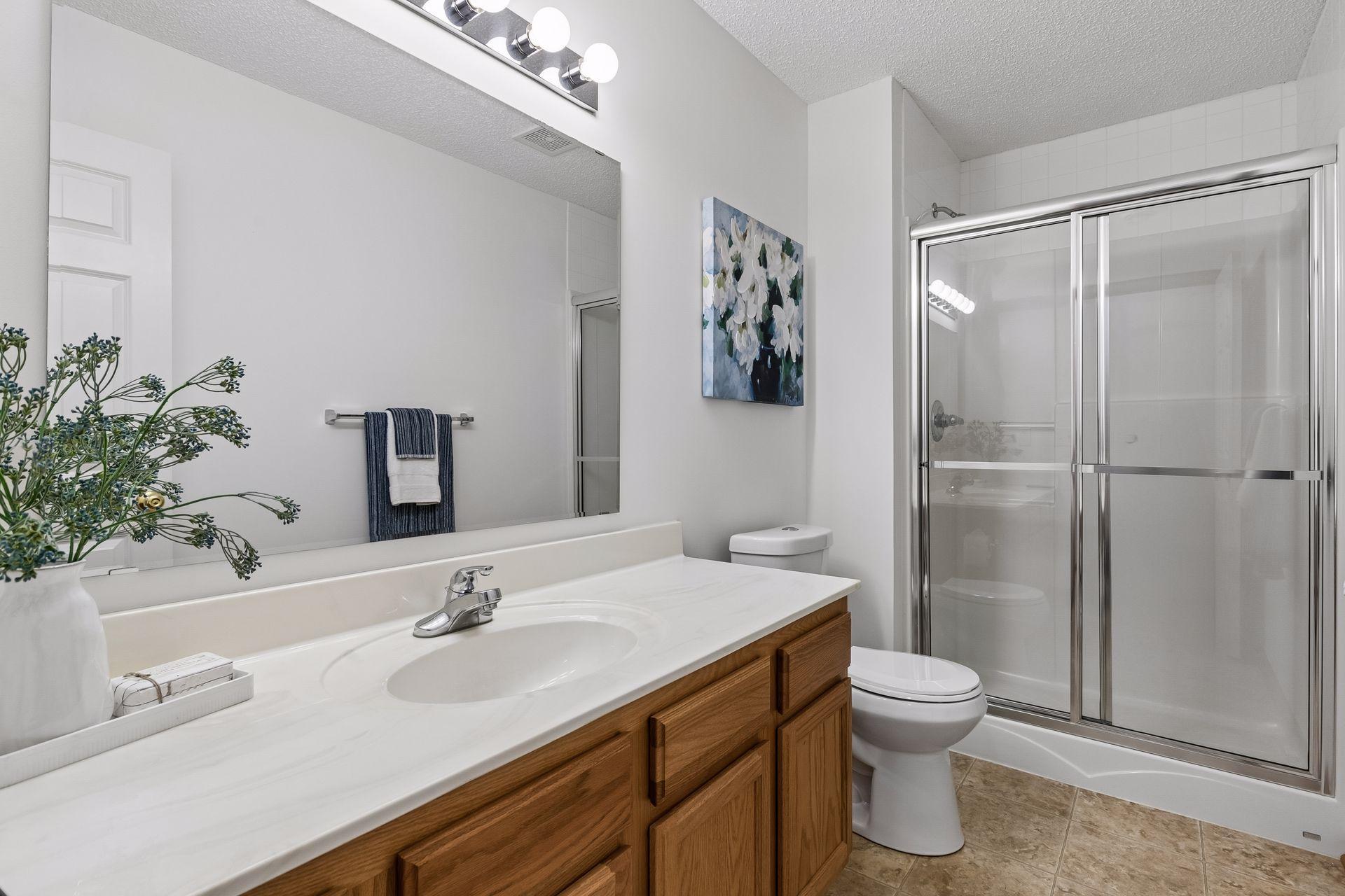 Lower level 3/4 Bath
