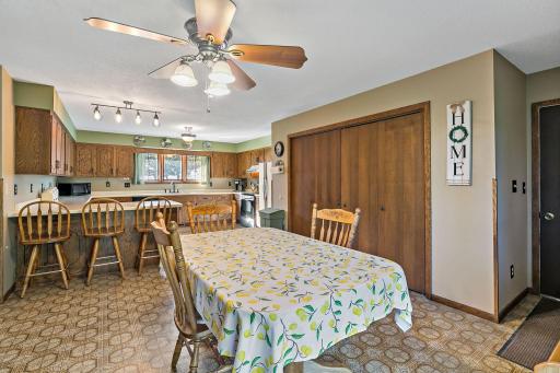 High quality Pella windows throughout have energy saving triple pane glass and built-in blinds!
