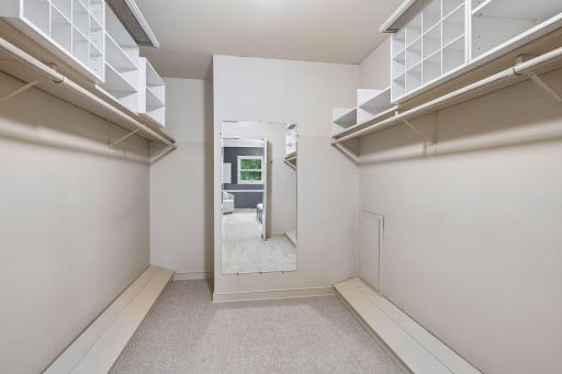 Large walk-in closet