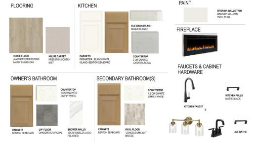 Thoughtfully designed interior finishes.