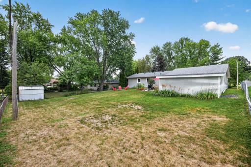 Look at all the space the yard provides!
