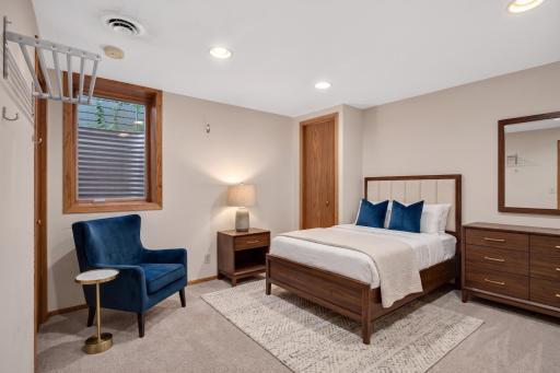 Lower Level Bedroom #3 - Virtually Staged