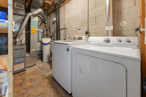 Laundry & Utility room on main level