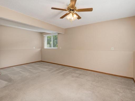 The finished lower level offers an awesome flex space that could be used in a variety of ways depending on your lifestyle.