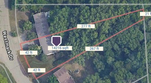 Generous lot with both greenspace to enjoy & wooded privacy by native trees & wildlife!
