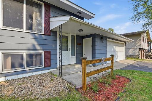 Covered front porch