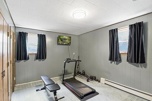 Bedroom 3/ workout/office