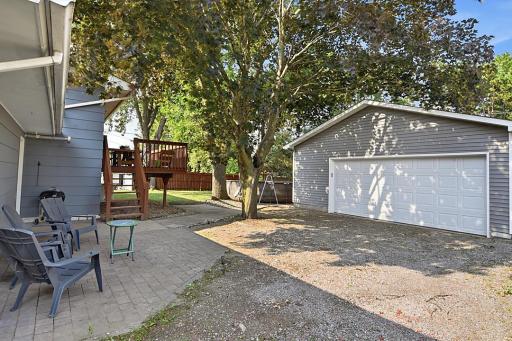 Patio and Det. Garage