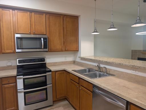 Kitchen with Stainless Steel Appliances