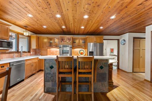 Breakfast Bar with Custom Tilework