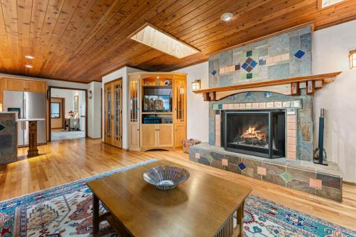 Woodburning Fireplace