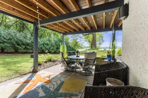 Lower Level Patio Near Bedrooms