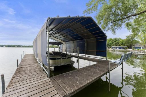 Two Docks & Seasonal Boathouse Included