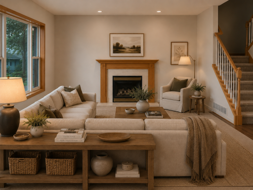 Home is vacant - this is a virtual photo of Great Room