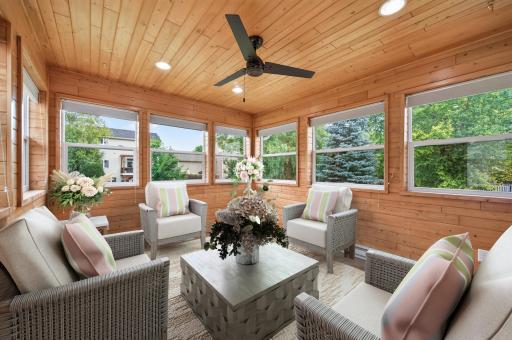 Home is vacant - this is virtual staged porch