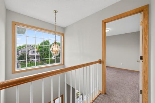 Upper level hallway