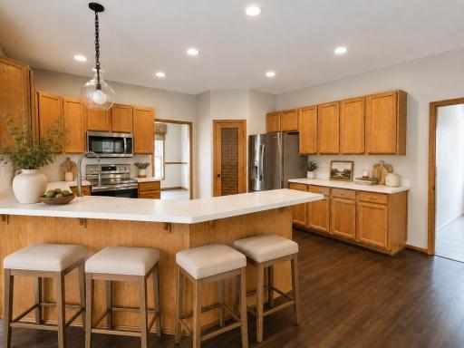 Home is vacant - new stone counters are coming, this is a virtual photo