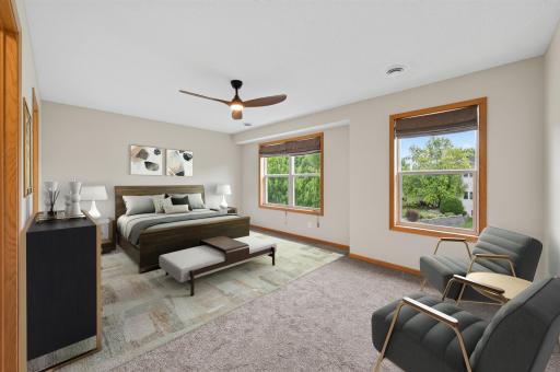 Home is vacant - virtually staged