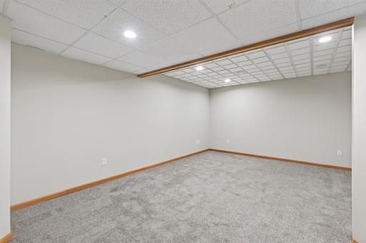 Lower Level flex space - extra sleeping space/bunk room