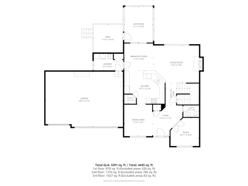 Main level layout